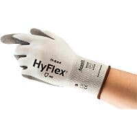 Ansell HyFlex Handschuhe 11-644 PU (Polyurethan) HPPE, Nylon, Spandex Größe 7 Weiß 12 Paar