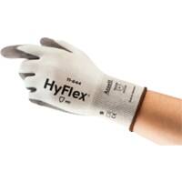Ansell Hyflex Handschuhe 11-644 PU (Polyurethan) HPPE, Nylon, Spandex Größe 8 Weiß 12 Paar