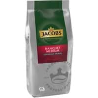 Jacobs Banquet Kaffeebohnen Intensiv und würzig 3/5 UTZ zertifiziert 1 kg