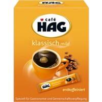 Café HAG Entkoffeiniert Löslicher Kaffee Klassisch mild 2/5 25 Stück à 1.8 g