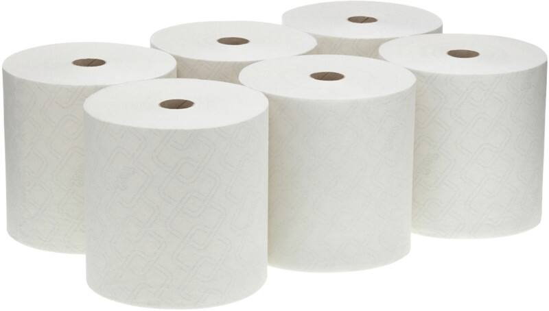 Scott Extra Strong Papierhandtücher Weiß 1-lagig 6686 6 Stück à 304 m