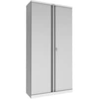 Phoenix SCL Serie Aufbewahrungsschank Stahl 4 Fachböden 915 x 370 x 1.830 mm Grau