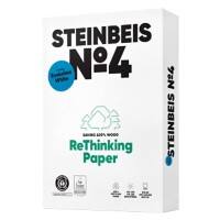 Steinbeis Evolution No.4 DIN A3 Druckerpapier 100% Recycelt 80 g/m² Glatt Weiß 500 Blatt