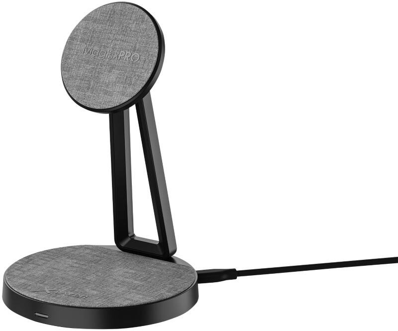 XLayer MagFix Pro Ladestation 15 W 2 Anschlüsse Schwarz 220290