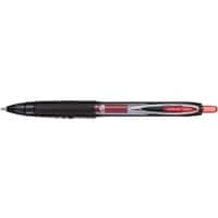 uni-ball Signo UMN-207 Einziehbar Tintenroller Rot 0.4 mm Mittel Kugel Nachfüllbar Recycelt 70%