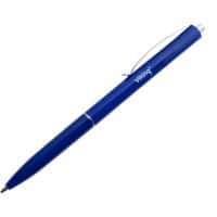 Viking Einziehbar Kugelschreiber Blau 0,5 mm Mittel 50 Stück