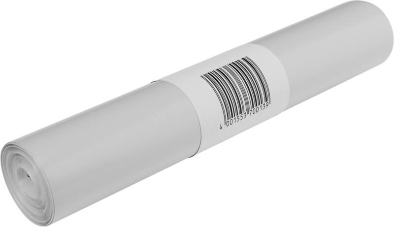 DEISS Abfallsäcke 30 L  Weiß 20 Stück