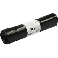 DEISS Abfallsäcke 35 L  Schwarz 20 Stück