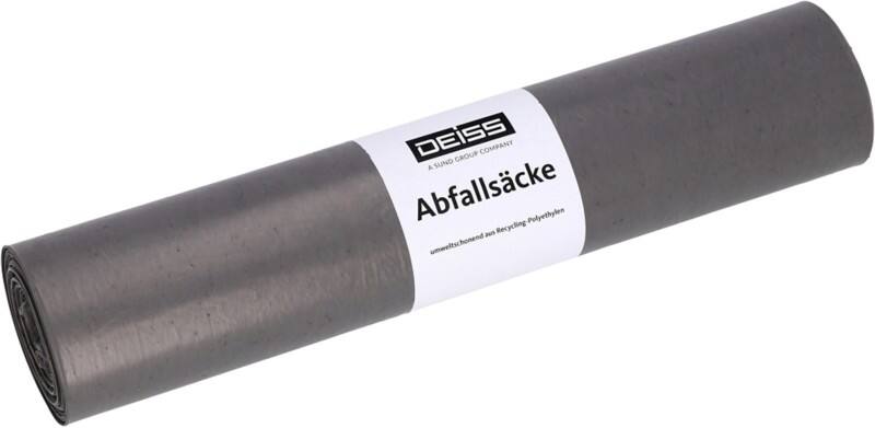 DEISS Abfallsäcke 150 L  Grau 20 Stück