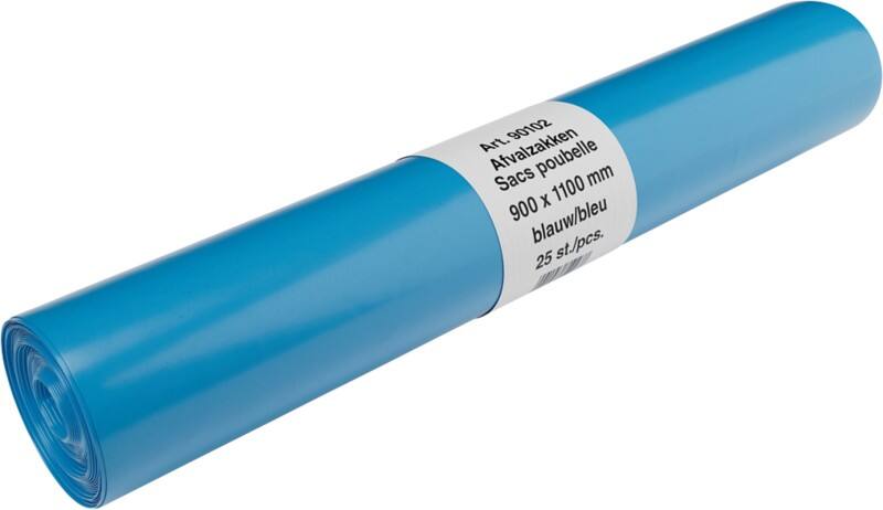 DEISS Abfallsäcke 140 L  Blau 25 Stück