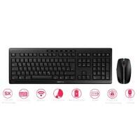 CHERRY Stream Desktop Recharge Tastatur und Maus Kabellos QWERTZ Schwarz