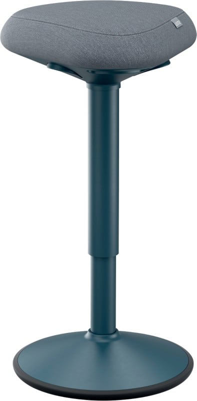 Leitz Ergo Active Stehhhocker 6545 Mit verstellbarem Komfortsitz 57 - 82 cm Bis zu 110 kg Dunkelgrau