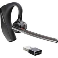 poly Voyager 5200 Kabellos Headset Over-Ear USB Mit Bluetooth Noise Cancelling Microphone Mono 5200 Schwarz
