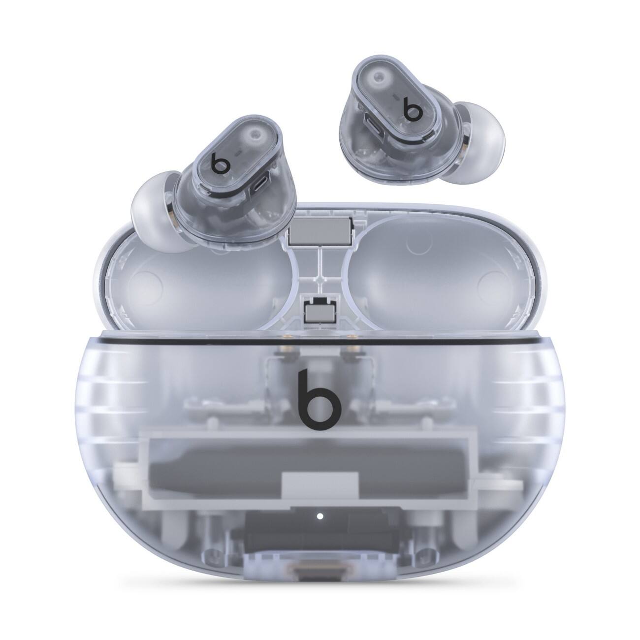 Apple Beats Studio Buds + In-ear Kopfhörer mit aktiver Geräuschunterdrückung transparent