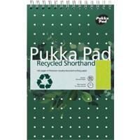 Pukka Notizblock DIN A5 Liniert Doppeldraht Oben gebunden Karton Hardback Grün Gelocht 160 Seiten 3 Stück à 160 Blatt