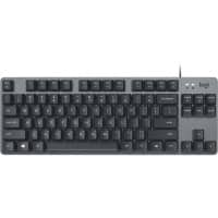 Logitech Kabelgebundene Tastatur K835 TKL grau