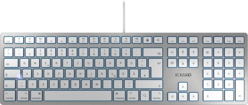 CHERRY Kabelgebundene Tastatur KC 6000 QWERTZ Silber