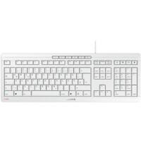 CHERRY Kabelgebundene Tastatur TKL QWERTZ Weiß