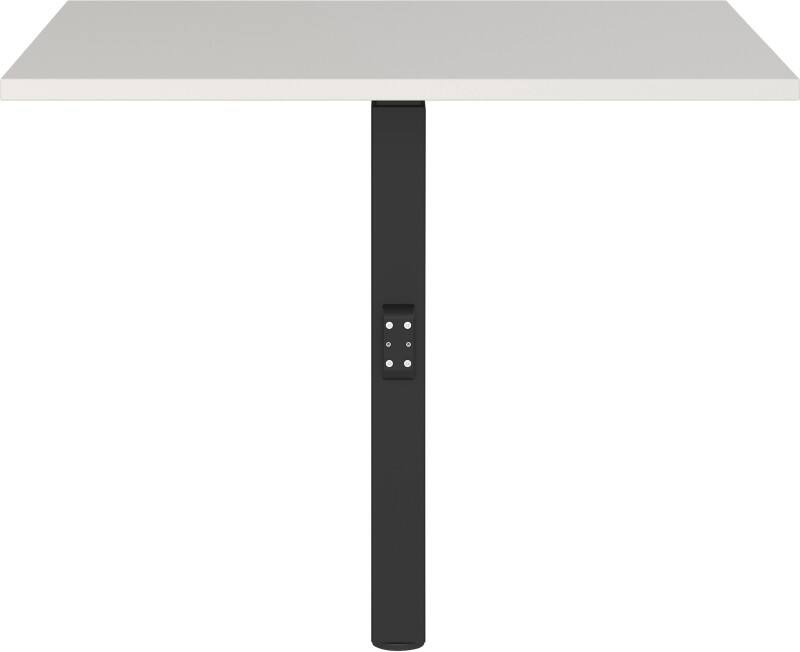 GERMANIA AGENDA Eckverbindung 80 (B) x 80 (T) x 91 (H) cm Schwarz, Hellgrau