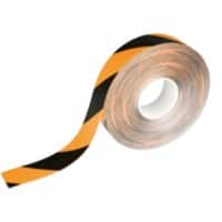 DURABLE Bodenmarkierungsband Gelb, Schwarz 50 mm (B) x 30 m (L) PVC (Polyvinylchlorid)   