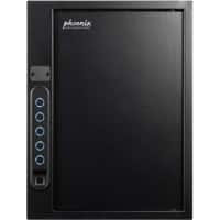 Phoenix Schlüsseltresor Fingerprint 60 Haken Fingerabdruckschloss KS0021F Schwarz 4,5 L