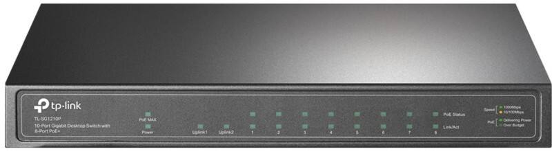 TP-LINK 10-Port Gigabit Desktop Switch mit 8-Port PoE+