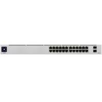 Ubiquiti Switch UniFi 24-Port PoE Managed L2/L3 Gigabit Ethernet (10/100/1000) Power over Ethernet (PoE) 1U Silber