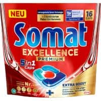 Somat Excellence Premium 5 in 1 Spülmaschinentabs 16 Stück