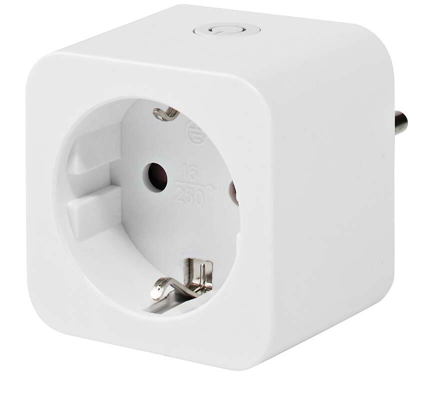 Nedis Smarte Steckdose WIFIP121FWT 1 Steckdose