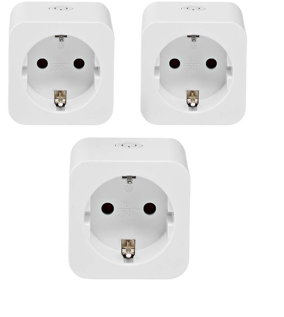 Nedis Smarte Steckdose WIFIP121FWT3 1 Steckdose