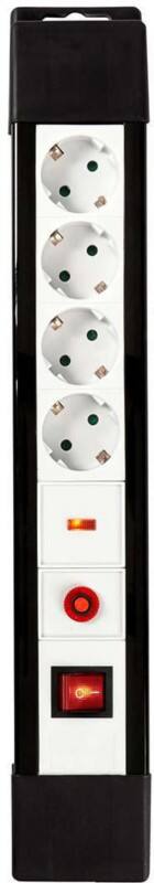 Nedis Verlängerungskabel 4 Steckdosen 3 m