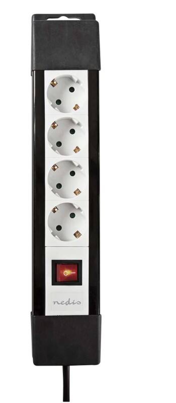 Nedis Verlängerungskabel 4 Steckdosen 3 m