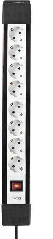 Nedis Verlängerungskabel 8 Steckdosen 3 m