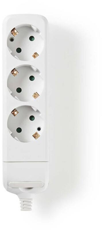 Nedis Verlängerungskabel 3 Steckdosen