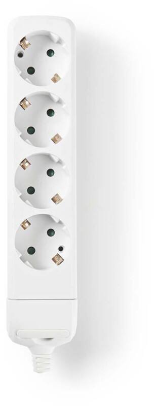 Nedis Verlängerungskabel 4 Steckdosen