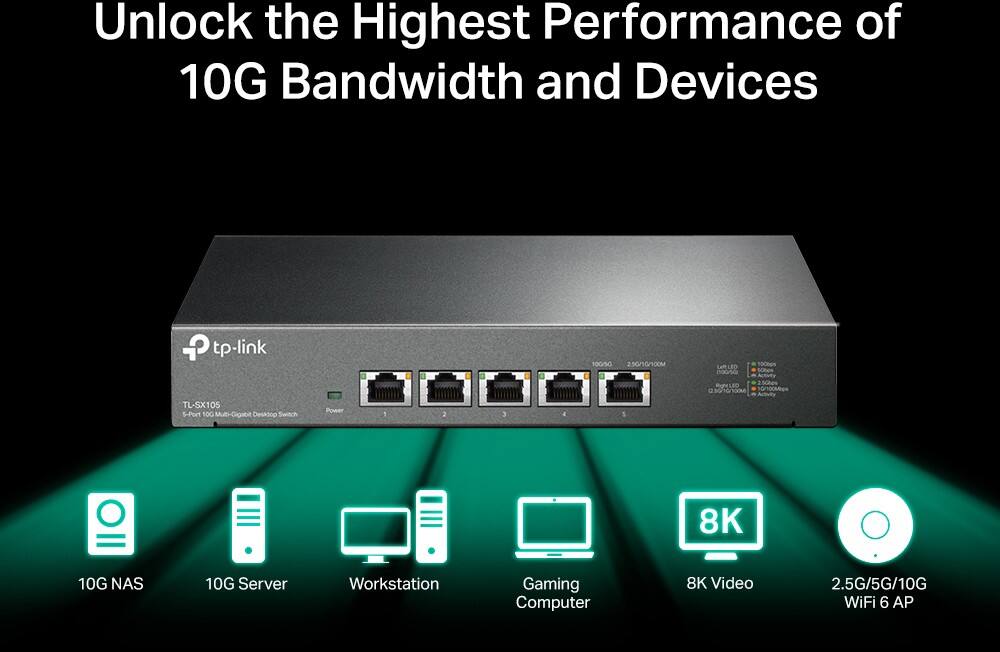 TP-LINK Desktop-Schalter