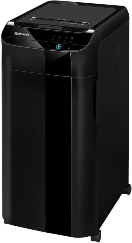 Fellowes Automatische Zufuhr Aktenvernichter 450 Blatt Partikelschnitt Sicherheitsstufe P-4, O-3, T-4 68 L 450c