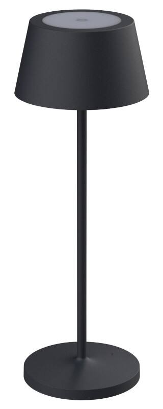 Maul Freistehend Schreibtischlampe Auswechselbare LED-Lichtquelle Anthrazit Batterie 120 x 120 x 340 mm  