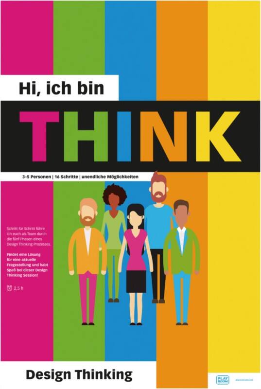 PLAYROOM Flipchartblock Papier 125 (B) x 125 (T) x 710 (H) mm Farbig Sortiert