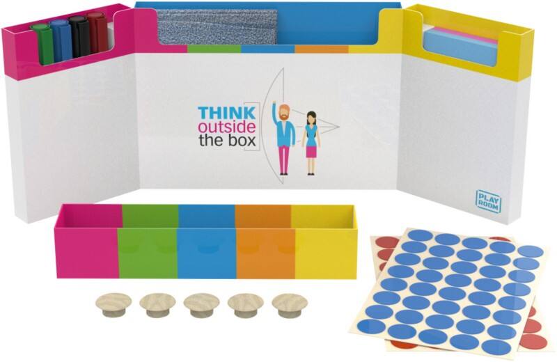 PLAYROOM Moderationsbox 222 (B) x 84 (T) x 350 (H) mm Mehrfarbig