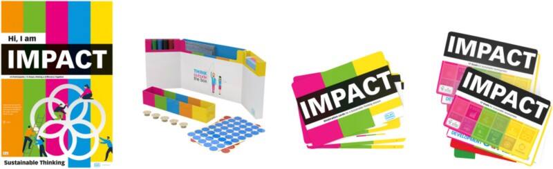 PLAYROOM Moderationsbox Pappkarton 403 (B) x 155 (T) x 710 (H) mm Mehrfarbig