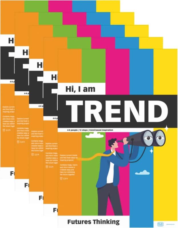 PLAYROOM Flipchartblock Papier 403 (B) x 220 (T) x 710 (H) mm Farbig Sortiert 5 Stück