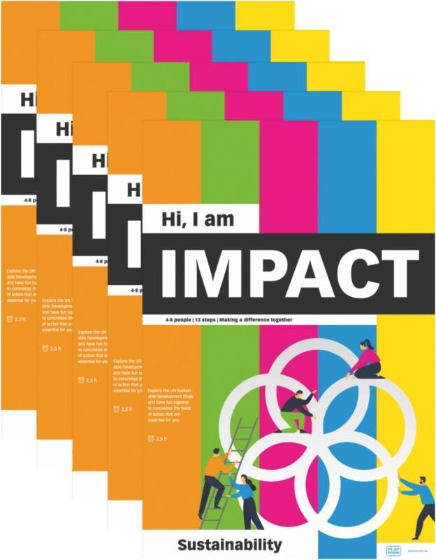 PLAYROOM Flipchartblock Papier 155 (B) x 155 (T) x 700 (H) mm Sortiert