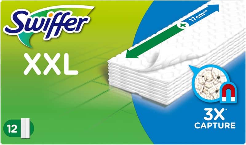 Swiffer Bodenwischtücher 32,8 x 25,1 x 24,2 cm 8700216753517 12 Stück