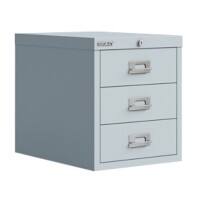 Bisley Metall Schubladenschrank 3 Schübe 279 x 407 x 325 mm Grau  