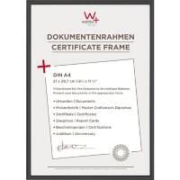 walther design Bilderrahmen Schwarz Kunststoff KV130B 22,2 (B) x 1,4 (T) x 31 (H) cm