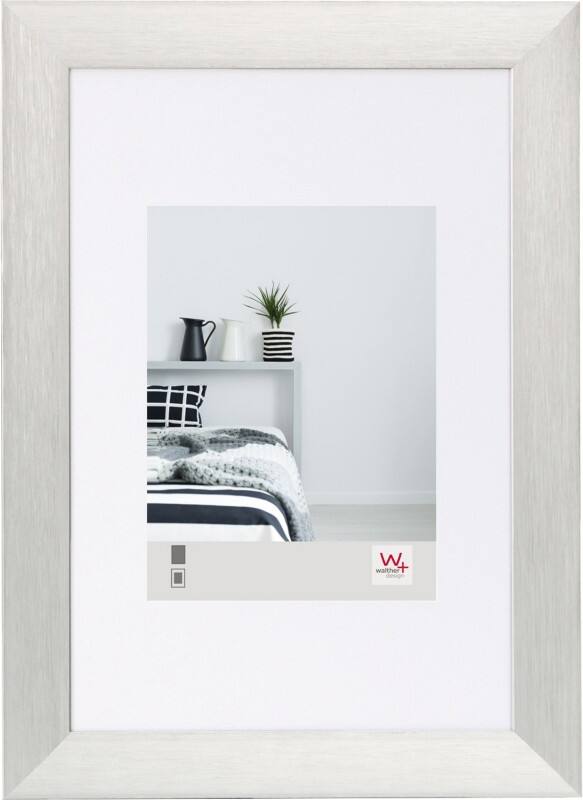 walther design Bilderrahmen AL040S 44,8 (B) x 1,5 (T) x 34,8 (H) cm AL040S