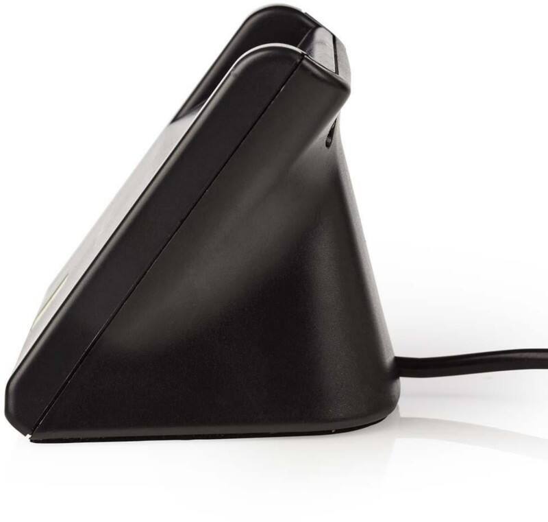 Nedis Smart Kartenlesegerät USB 2.0 Schwarz CRDRU2SM3BK