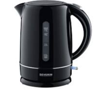 SEVERIN Elektrischer Wasserkocher 1.7 L Kunststoff Schwarz