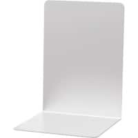 Maul Buchstützen Aluminium Silber 15 x 16 x 21 cm 2 Stück
